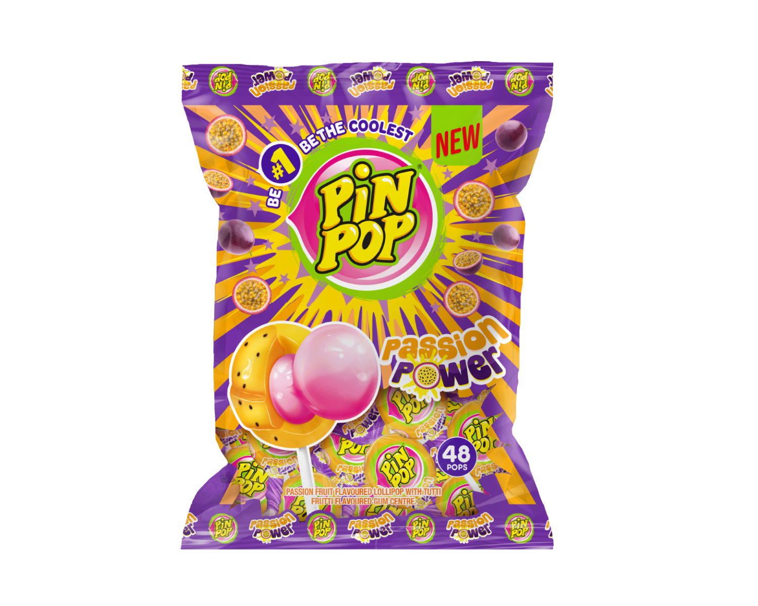 PinPop Passion Power Lollipops