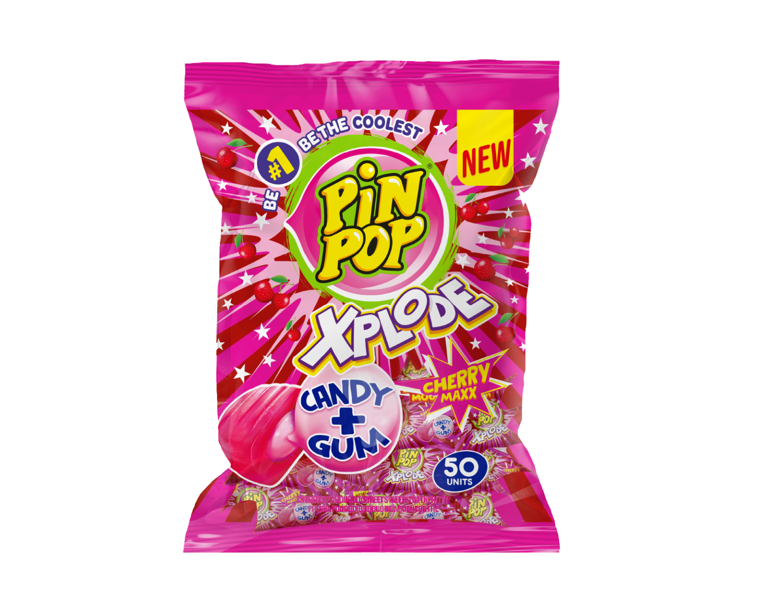 PinPop Xplode Cherry Maxx Candy